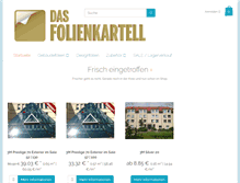 Tablet Screenshot of dasfolienkartell.de